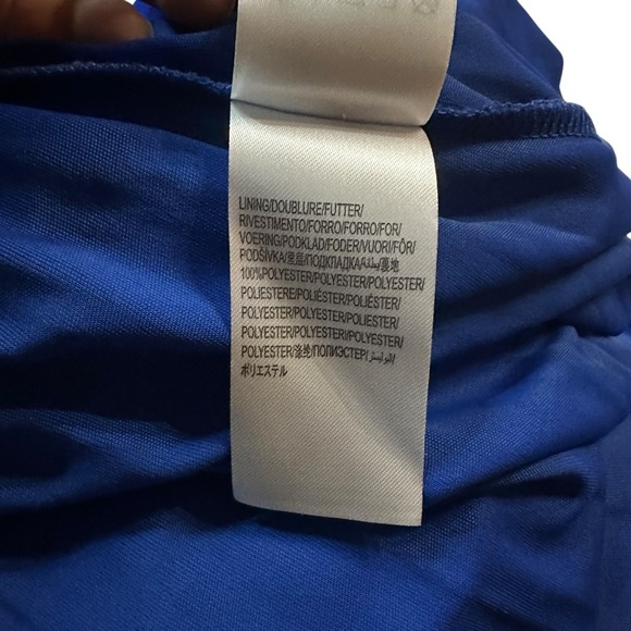 FARM Rio Bright Blue Long Sleeve Midi Dress Size XS NWT - Picture 11 of 14